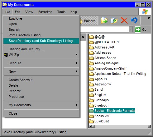 windows file explorer export list windows file explorer export list