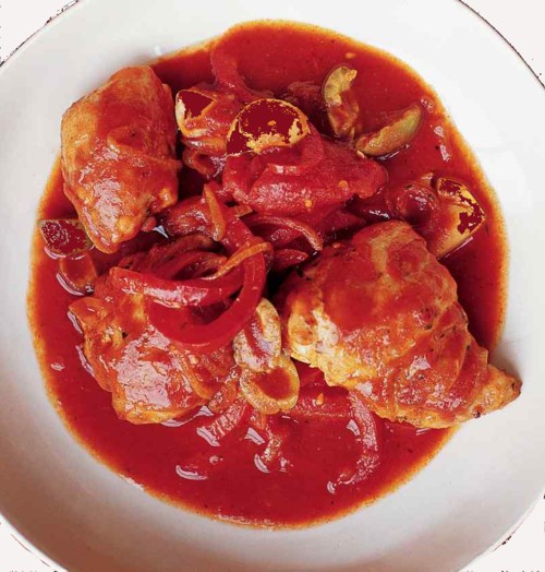 Red hot chili chicken